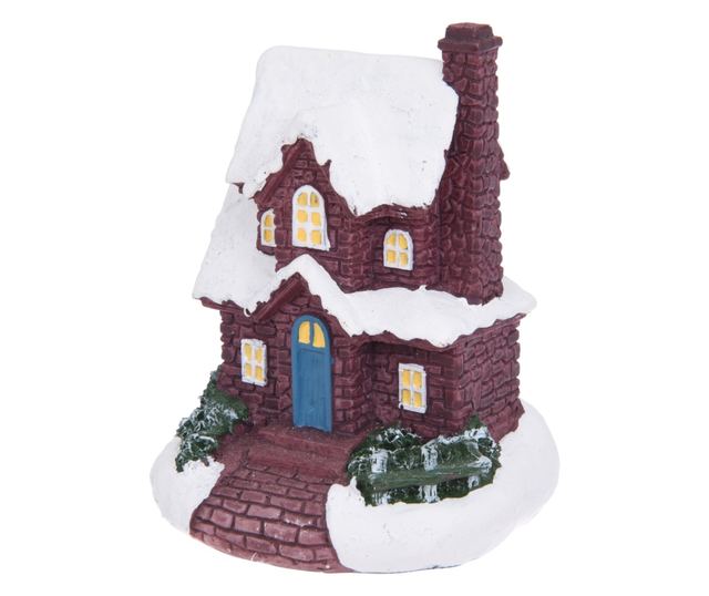 Karácsonyi jelenet modellkészlet, 14 részes, LED