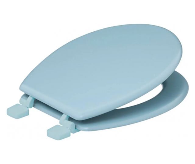 WC ülőke BAT, Duroplast, Kék, Univerzális, 36 x 48 x 5 cm
