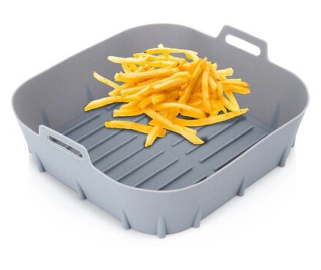 Airfryer Tálca, Szilikon, 20x20 cm