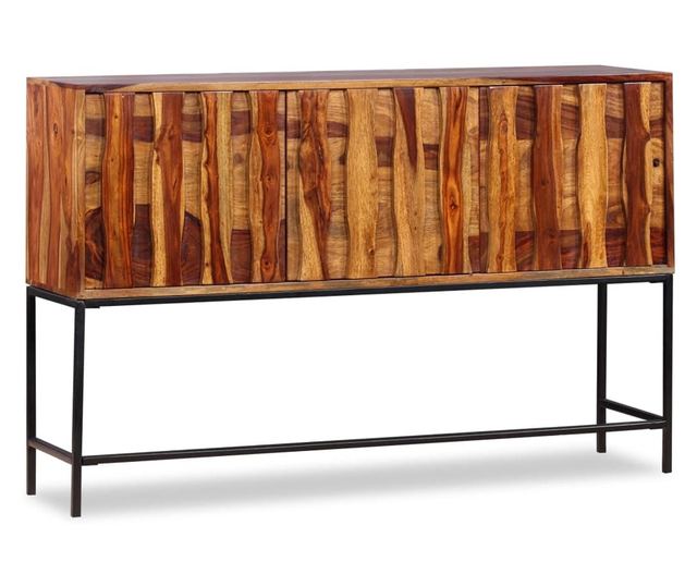 Masivna drvena komoda od palisandra, 120 x 30 x 80 cm