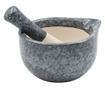 Mozsártörő, 330 ml, Excellent Houseware, kerámia, sötétszürke