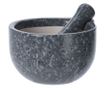 Mozsártörő, 330 ml, Excellent Houseware, kerámia, sötétszürke