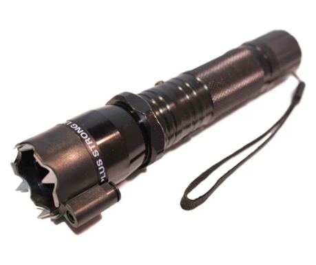 Lanterna KlaussTech Cu Electrosoc Flashlight Cu Led 1200kv Din Aluminiu