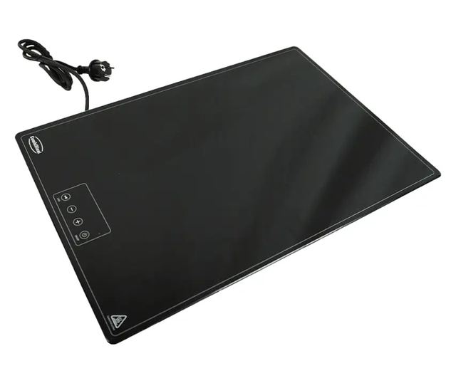 Elektromos főzőlap/melegen tartó főzőlap, CombiSteel, fekete