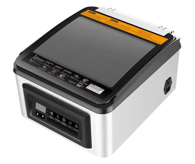 Kamrás vákuumfóliázó, CombiSteel, 300 mm, száraz/nedves vákuum, rozsdamentes acél