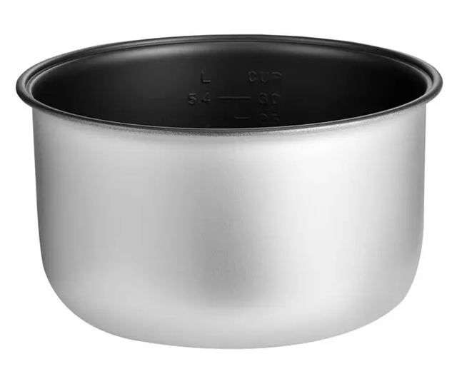 Rizsfőző, CombiSteel, 5,4 literes rizsfőző, rozsdamentes acél