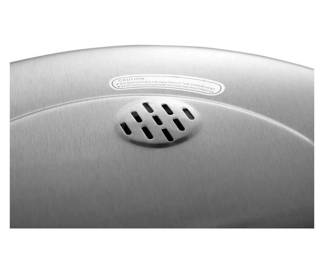 Rizsfőző, CombiSteel, 5,4 literes rizsfőző, rozsdamentes acél