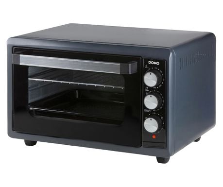 DOMO konvekciós elektromos sütő, 38 liter, állítható hőmérséklet max. 250°C, 4 sütési mód, kompakt, 90 perces időzítő, hangjelzé
