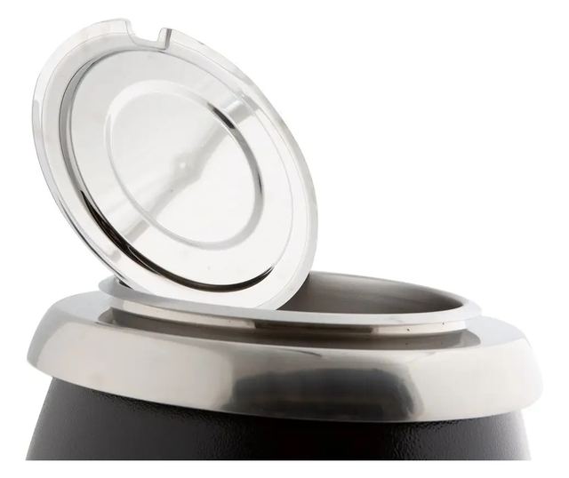 Elektromos levesmelegítő, CombiSteel, 10 literes, fekete