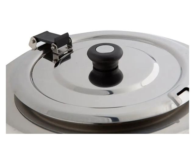 Elektromos levesmelegítő, CombiSteel, 10 literes, fekete