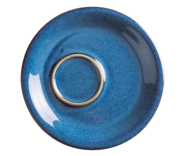 Porcelán kávéskészlet, 18 darabos, 6 személyes, Kahla, Homestyle Atlantic Blue