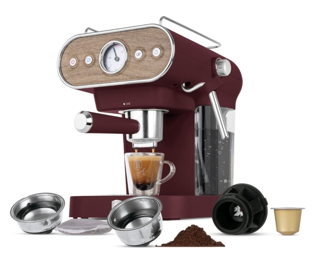 Espressor 3 in 1 Leonardo Nordic Berlinger Haus BH/9855 - 2