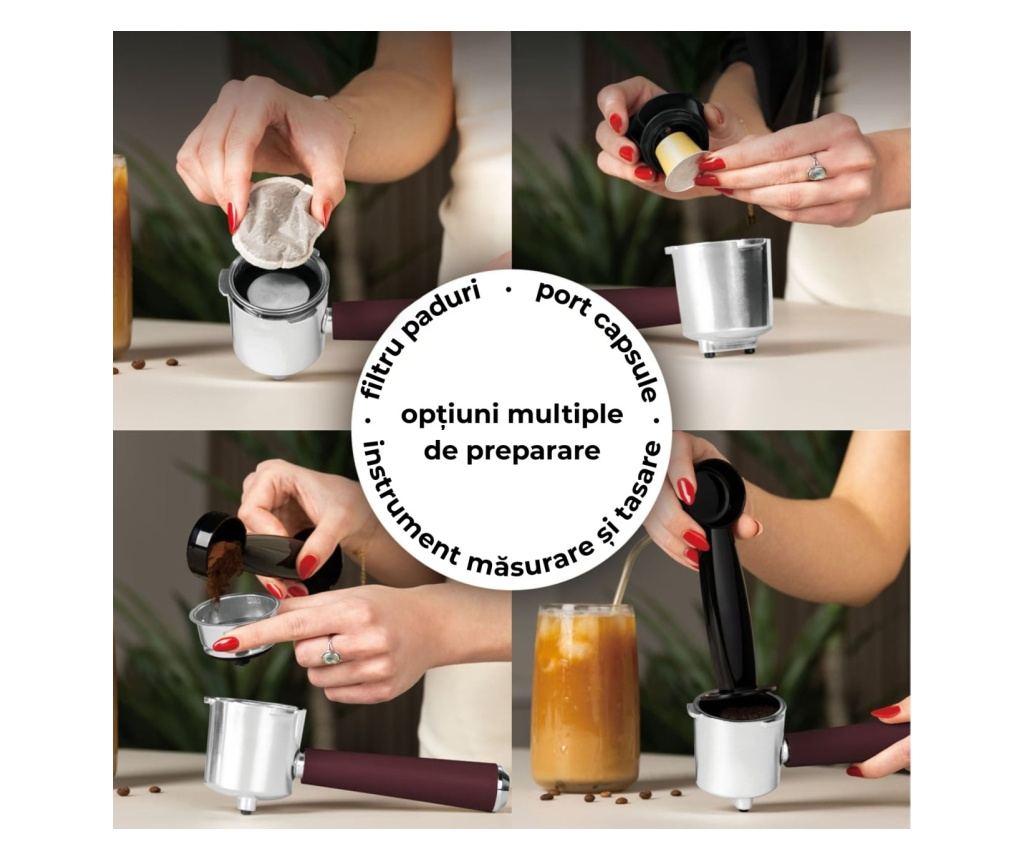 Espressor 3 in 1 Leonardo Nordic Berlinger Haus BH/9855 - 5