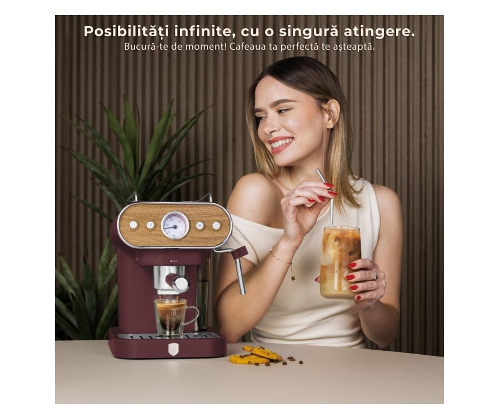 Espressor 3 in 1 Leonardo Nordic Berlinger Haus BH/9855 - 8