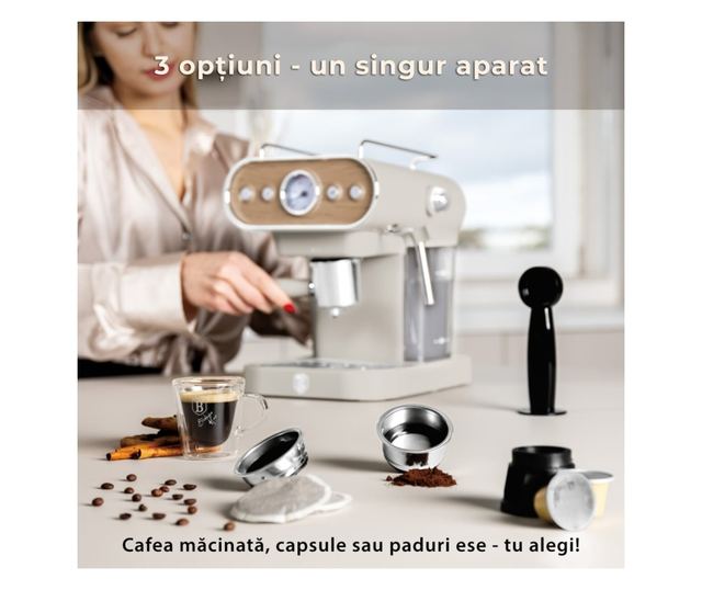 Berlinger Haus BH/9854 Sahara Nordic 3 az 1-ben eszpresszógép