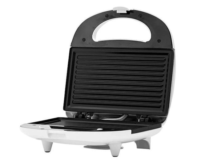 Szendvicssütő Vivax, TS-7501WHS, 750W, Ezüst/Fehér