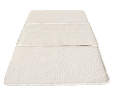 The White Stone Set of 3 Pads 100×75 cm | Waterproof & Reusable | Washable with Clips | Hygienic Replacement