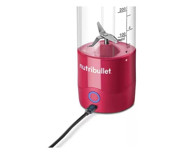Nutribullet® NBP003MA Hordozható turmixgép, 475 ml-es pohár, USB-C, Magenta