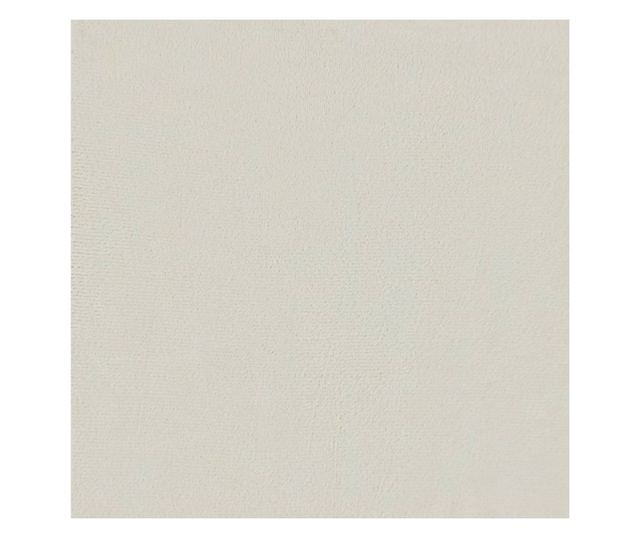 Диван, кремав, 110x76x80 см, кадифе