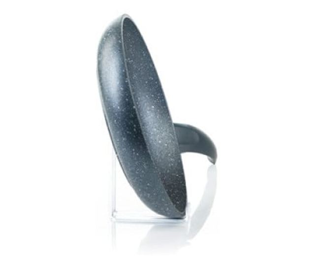 Fissman-Grey Stone serpenyő, 24x4.5cm, alumínium, szürke