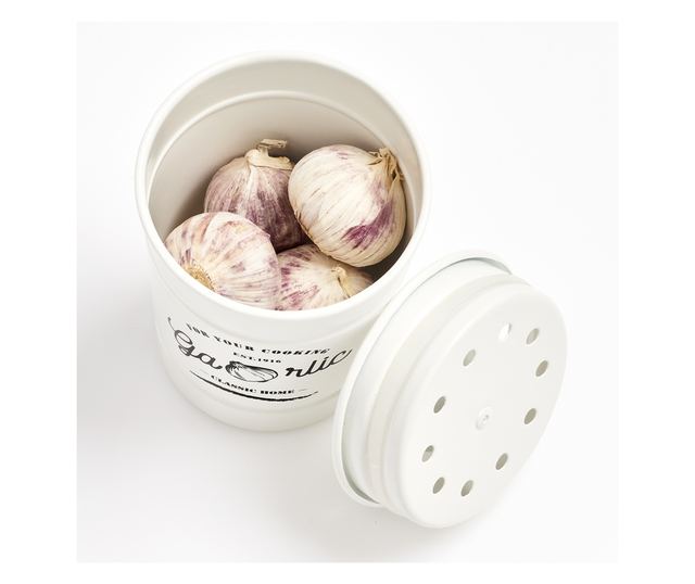 3 tárolóedényből álló készlet burgonya / fokhagyma / hagyma Zeller-Classic Otthon, fém, többszínű