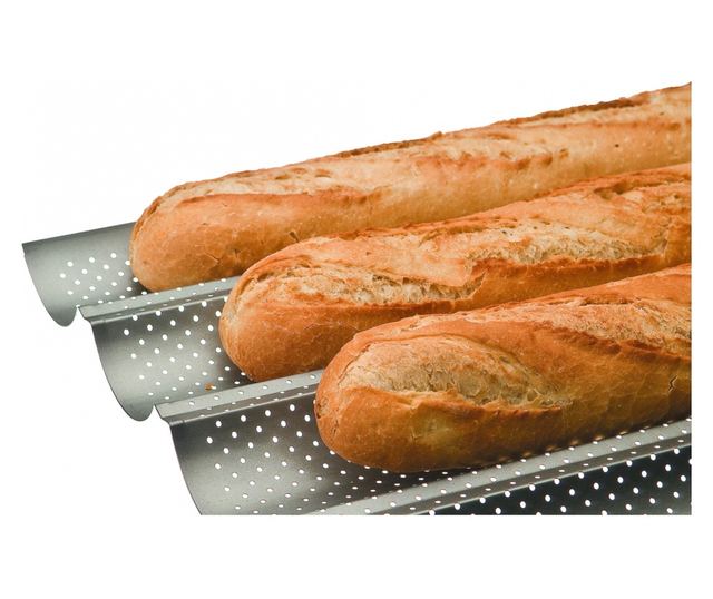 Perforált tepsi Ibili, rozsdamentes acél