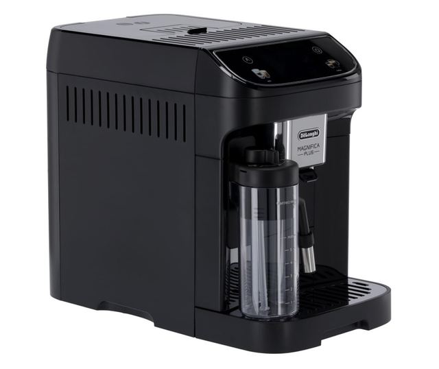 Kávéfőző DeLonghi Magnifica PLUS ECAM 320.60.B, 1450W, 15 bar, 1,8l, 15 program, 13 őrlési szint, TFT érintőképernyő, LatteCrema