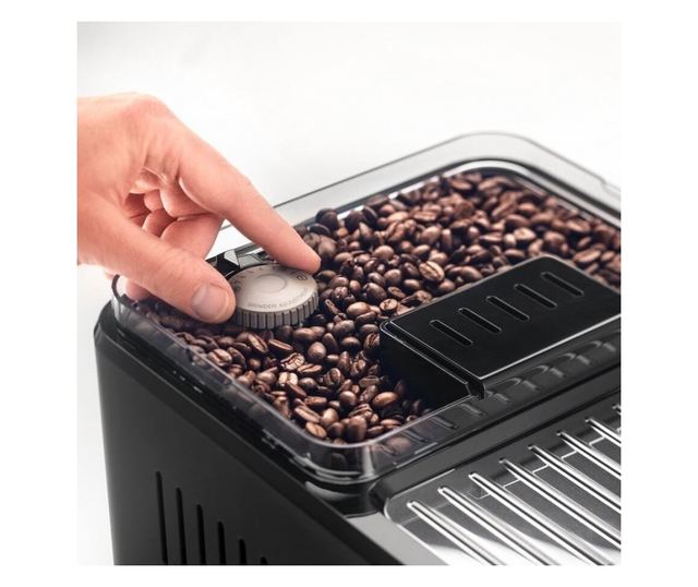 Kávéfőző DeLonghi Eletta Explore ECAM450.65.G, 1450W, 19 bar, 1.8l, Wi-Fi, TFT érintőkijelző, LatteCrema meleg/hideg, Twin Shot,