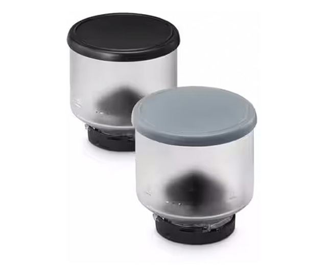 DeLonghi Rivelia Eszpresszógép, Kőris Szürke, 1450W, 19 bar, 1.4L, TFT Érintőképernyő, Twin Shot, Bean Adapt, 17 Ital