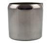 Rozsdamentes acél hengeres kancsó 150 ml fül nélkül