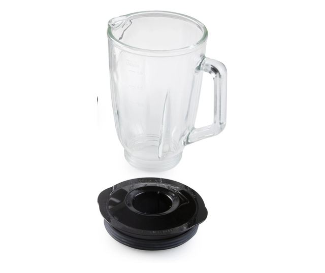 DOMO multifunkcionális turmixgép, 1,5 literes kapacitás, 2 sebességfokozat, 6 rozsdamentes acél penge, Pulse/jégzúzó funkció, mé