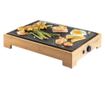 Plancha Bambusz elektromos főzőlap, DOMO, 42 x 28 cm, fa
