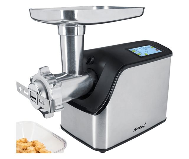 Elektromos húsdaráló 3 az 1-ben, Steba Németország, rozsdamentes acél