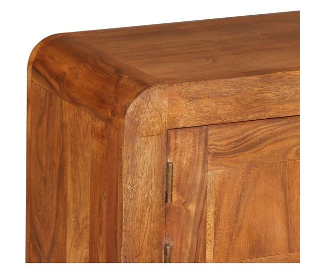 TV komoda, masivno drvo s sheesham završnom obradom, 120 x 30 x 40 cm