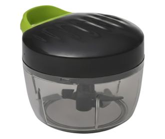 Tocator manual multifunctional Koken 500 ml, 3 lame ascutite din inox, mecanic cu sfoara, perfect pentru legume/fructe/sosuri, c