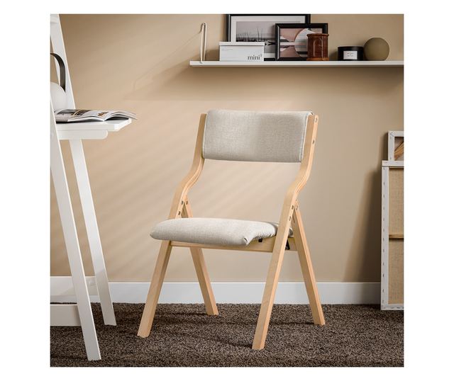 SoBuy FST40-HGx2 összecsukható étkezőszék párnázott üléssel, konyhába, irodába é