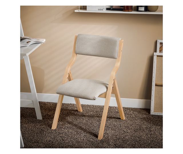 SoBuy FST40-HGx2 összecsukható étkezőszék párnázott üléssel, konyhába, irodába é