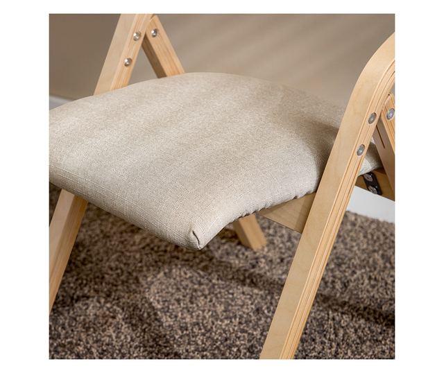 SoBuy FST40-HGx2 összecsukható étkezőszék párnázott üléssel, konyhába, irodába é