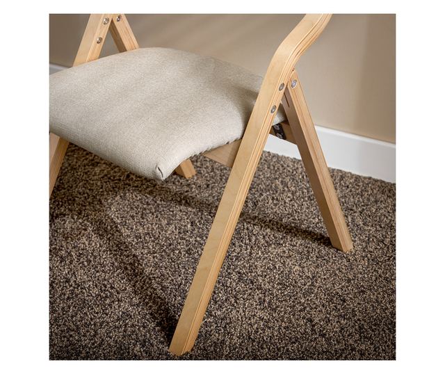 SoBuy FST40-HGx2 összecsukható étkezőszék párnázott üléssel, konyhába, irodába é