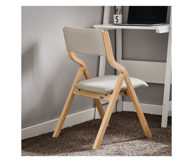 SoBuy FST40-HGx2 összecsukható étkezőszék párnázott üléssel, konyhába, irodába é