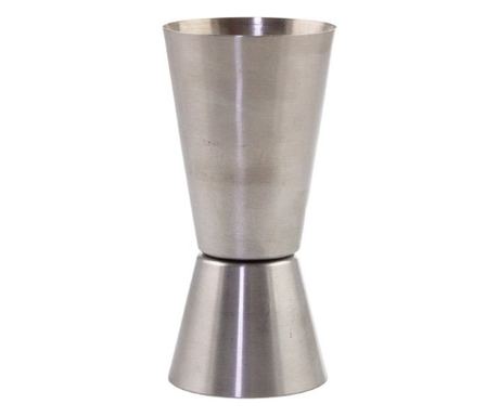 Dvojni merilni kozarec, nerjavno jeklo 50/100 ml