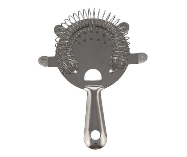 Rozsdamentes acél rugós szűrő shakerekhez és koktélokhoz