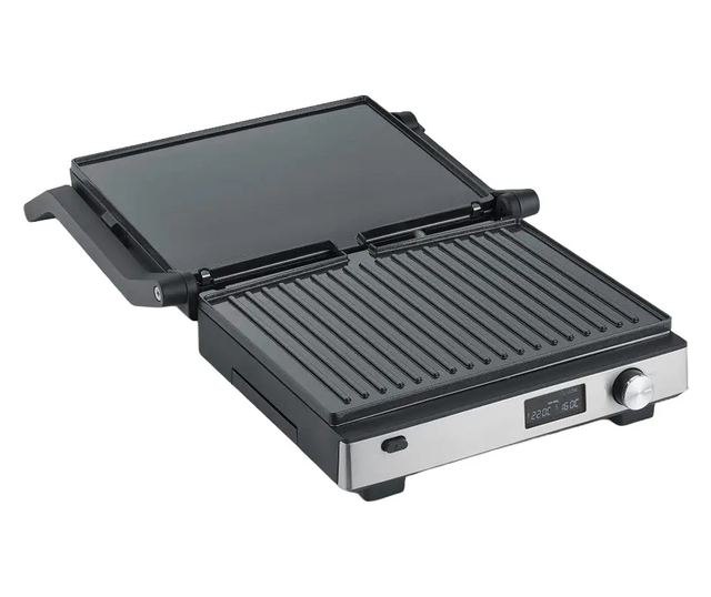 3 az 1-ben Elektromos Grill, Severin, 2000 W, Fekete