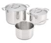 Judge Essentials 5 részes edénykészlet, rozsdamentes acél 18/10, 18/20/24 cm, ezüst