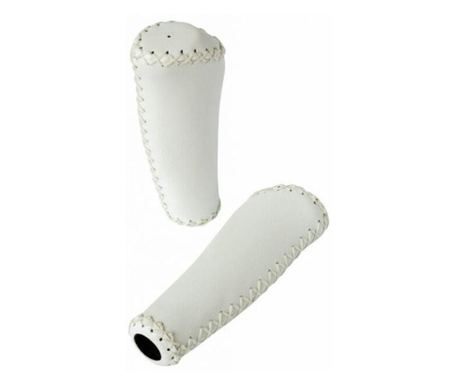 LEATHER-PVC SLEEVE, WI1164C, 135mm, Material Leather+Pvc, WHITE