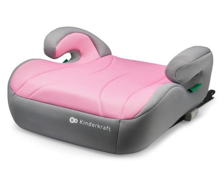 Auto sjedalica KINDERKRAFT BOOST, I-SIZE, visina 135-150 cm, ružičasta.