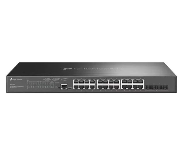 TP-Link L2 Kezelt Switch, TL-SG3428MP, 440x330x44 mm