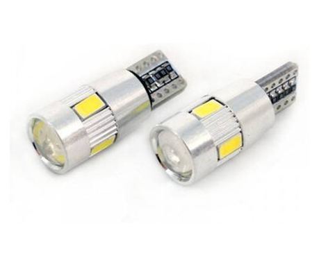 Σετ Φώτων LED Canbus T10 12V 3W 180lm 6000K (2 τεμ.)