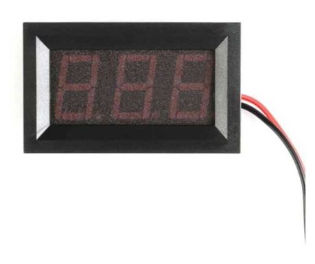 Digitalni voltmetar 4.5-30V s crvenim zaslonom