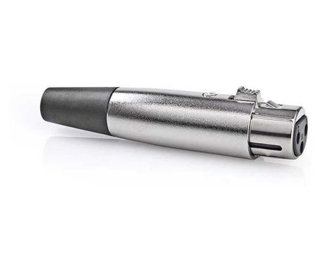 XLR 3-pinski ženski metalni konektor